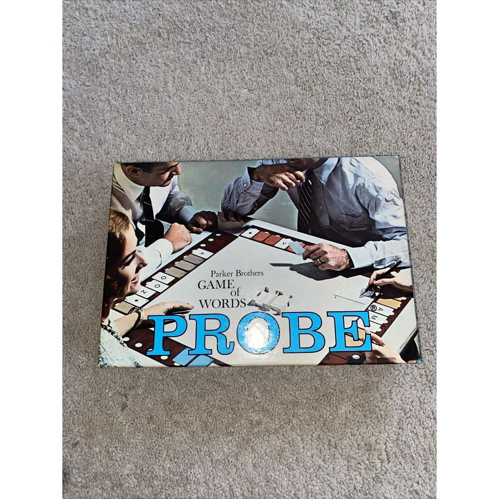 Vintage 1964 Parker Brothers Probe Game of Words #200 COMPLETE SET